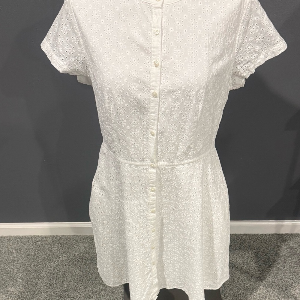 UNTUCKit White Button-Down Midi Dress - Picture 5 of 8